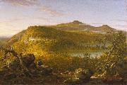 Thomas Cole A View of the Two Lakes and Mountain House Catskill Mountains France oil painting artist